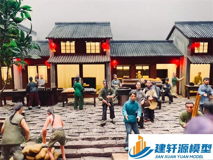 建昌香市微缩模型