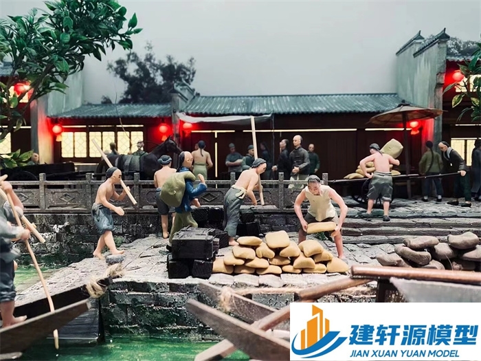 建昌博物馆江南水乡模型