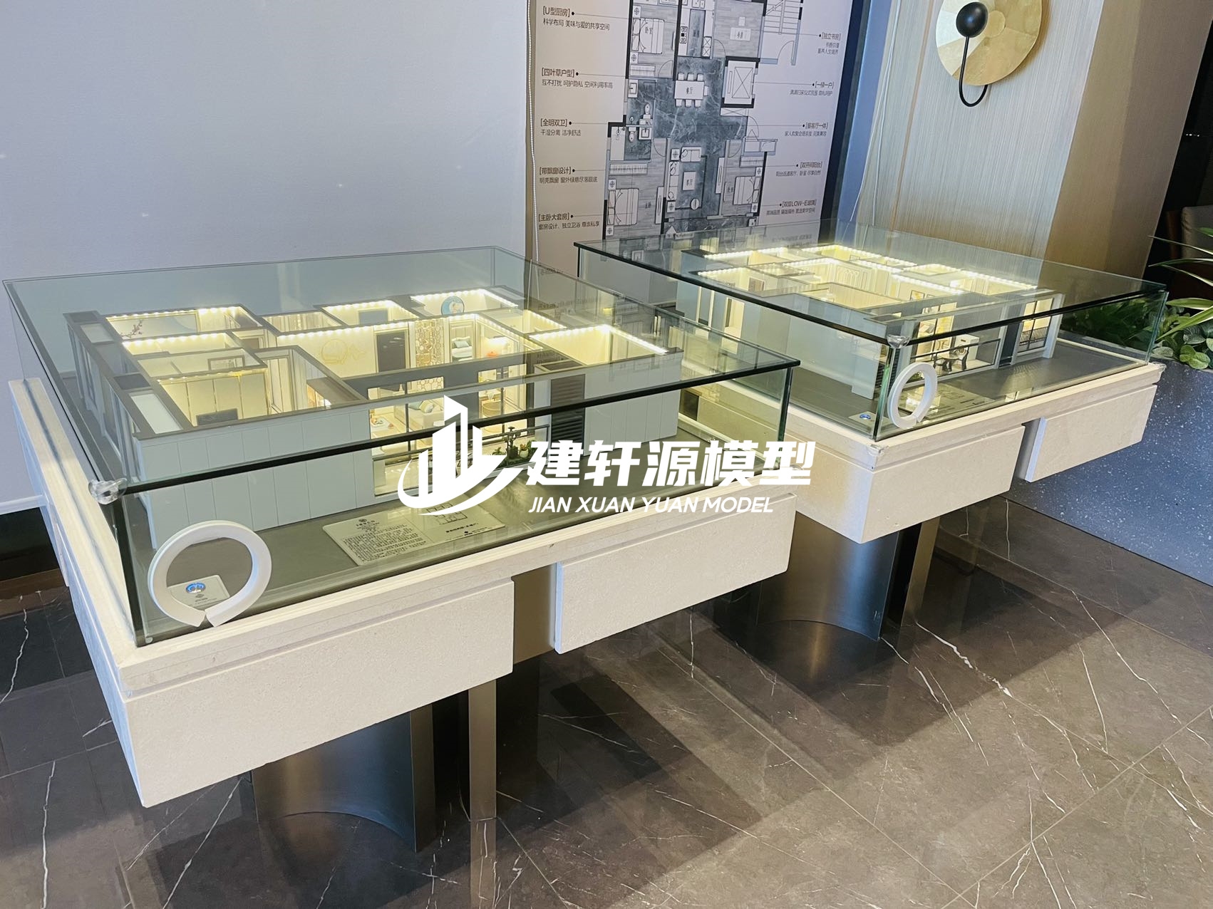 建昌中梁地产户型模型制作