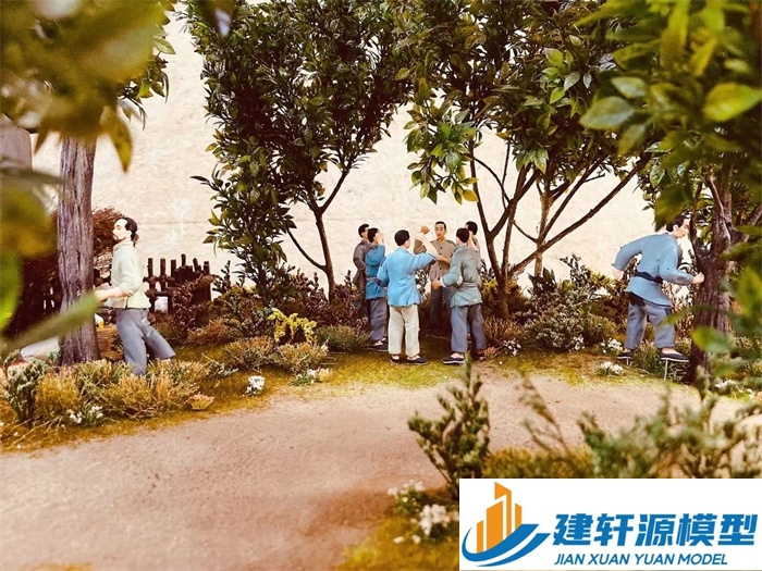 建昌径山·中共临余工委建立场景模型